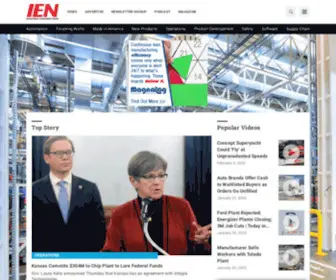 Ien.com(Industrial Equipment News) Screenshot
