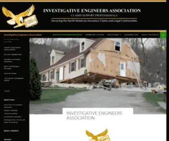 Ienga.net(Investigative Engineers Association) Screenshot