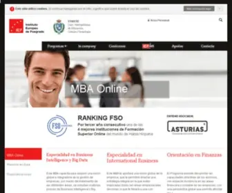 Iep-Edu.com.mx(Masters, MBA y Posgrado Online) Screenshot