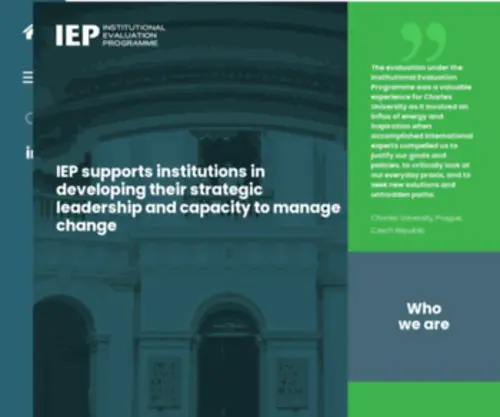 Iep-Qaa.org(IEP EUA) Screenshot