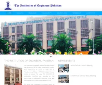 Iep.com.pk(Institute of Engineering Pakistan) Screenshot