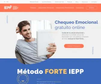 Iepp.es(Instituto Europeo de Psicología Positiva) Screenshot