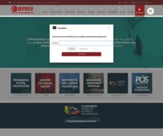 Ieprev.com.br(Instituto de Estudos Previdenciários) Screenshot