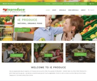 Ieproduce.com(IE Produce) Screenshot