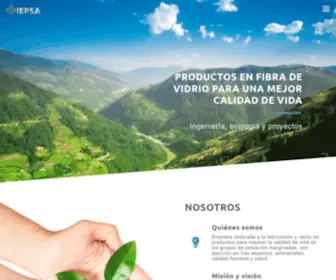 Iepsacv.com.mx(Ba�o ecologico seco) Screenshot