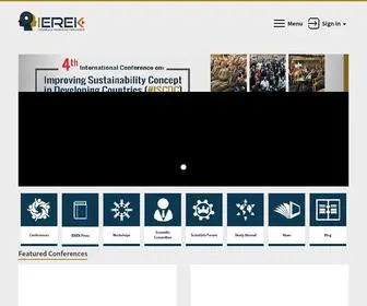Ierek.eu(Research & Knowledge Enrichment) Screenshot
