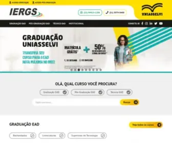Iergs.com.br(Faculdade e Pós Graduação em POA) Screenshot