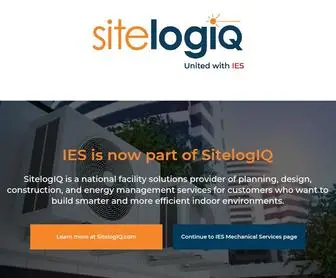 Ies-Hvac.com(SITELOGIQ) Screenshot