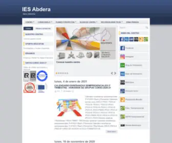 Iesabdera.com(Iesabdera) Screenshot