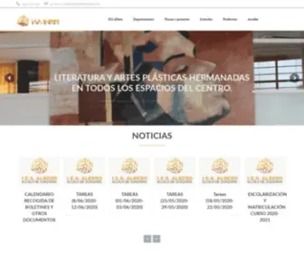 Iesalbero.es(IES Albero) Screenshot