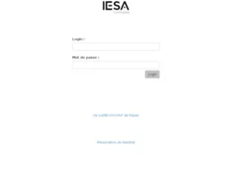 Iesanetwork.fr(Reset de Mot de Passe) Screenshot