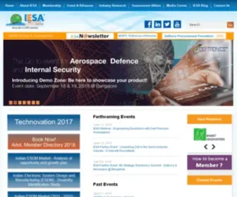 Iesaonline.org(India Electronics and Semiconductor Association (IESA)) Screenshot