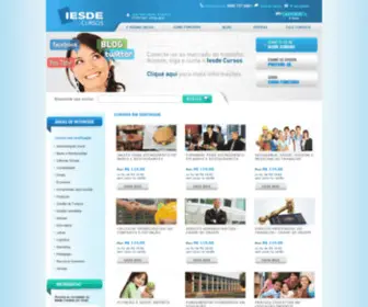 Iesdecursos.com.br(IESDE CURSOS) Screenshot