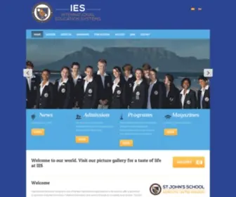 Iesedu.com(Welcome International Education Systems) Screenshot