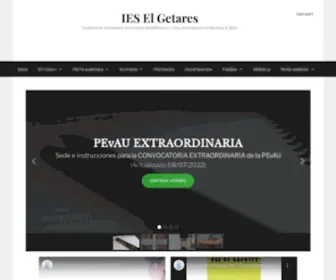 Ieselgetares.org(IES El Getares) Screenshot