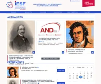 Iesf-IDF.fr(Actualités) Screenshot
