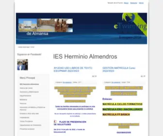 Iesherminioalmendros.es(IES Herminio Almendros) Screenshot