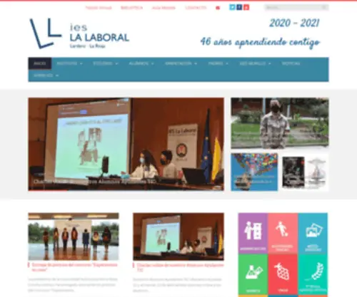 Ieslalaboral.com(Instituto de enseñanzas secundarias) Screenshot