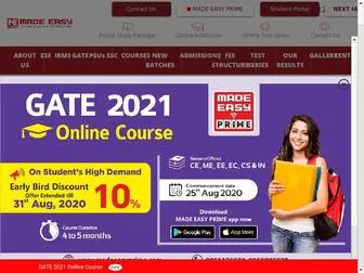 Iesmadeeasy.co.in(India's best institute for Engineers) Screenshot