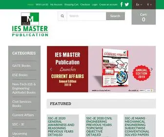 Iesmasterpublications.com(Buy Online Books ESE) Screenshot
