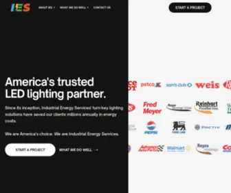 Iesnational.com(For All Your LED Lighting Needs) Screenshot