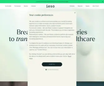 Iesogroup.com(Ieso) Screenshot
