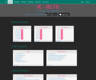 Iespeaking.net(IELTS) Screenshot