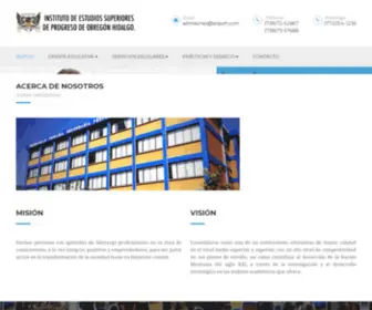 Iespoh.com(Iespoh universidad) Screenshot