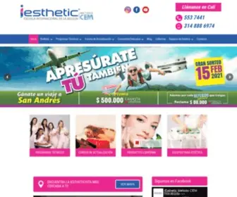 Iestheticcem.com(Inicio) Screenshot