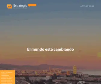 Iestrategic.com(Agencia de Marketing Digital) Screenshot