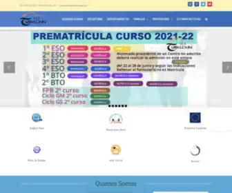 Iestubalcain.net(Web del I.E.S) Screenshot