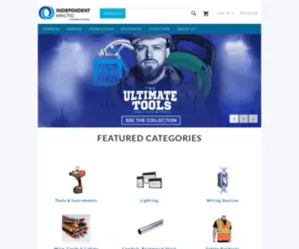 Iesupply.com(Independent electric) Screenshot