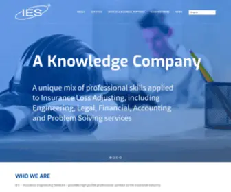 Iesweb.net(Insurance Engineering Services) Screenshot