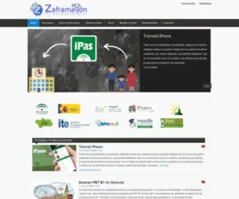 Ieszaframagon.com(IES Zaframagón) Screenshot