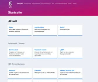 Iet-Gibb.ch(Das öffentliche und zentrale informationsportal der gibb) Screenshot