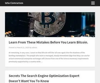 Ietaconcursos.com(Ieta Concursos) Screenshot