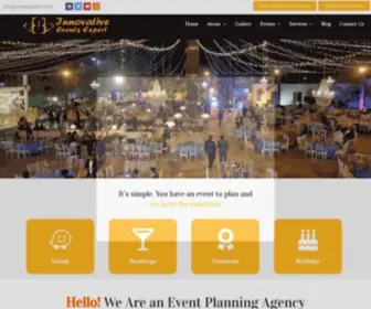 Ieventexpert.com(Innovative event expert) Screenshot