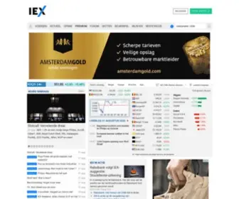 Iex.be(Beurs) Screenshot