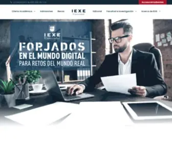 Iexe.edu.mx(IEXE Universidad) Screenshot