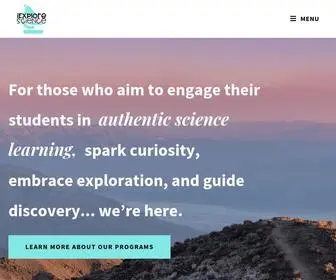 Iexplorescience.com(iExploreScience) Screenshot