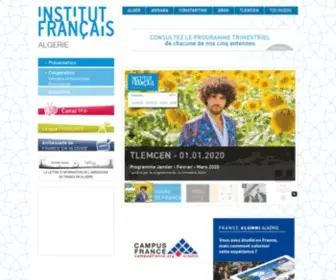 IF-Algerie.com(Institut) Screenshot