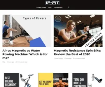 IF-Fit.com(Research & Reviews for Fitness Equipment) Screenshot