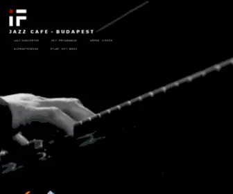 IF-Jazz-Cafe-Budapest.hu(If Jazz Cafe Budapest) Screenshot