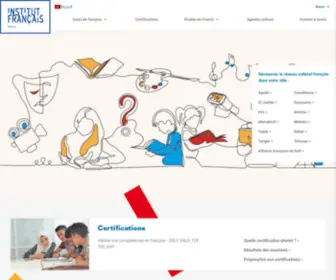 IF-Maroc.org(Institut Français Maroc) Screenshot