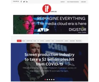 IF.com.au(Inside Film Magazine) Screenshot