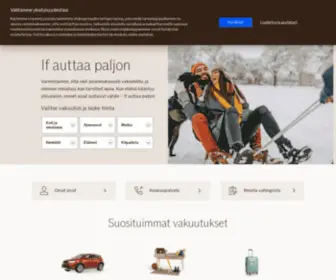 IF.fi(Vakuutusyhtiö If vakuuttaa ihmiset ja yritykset) Screenshot