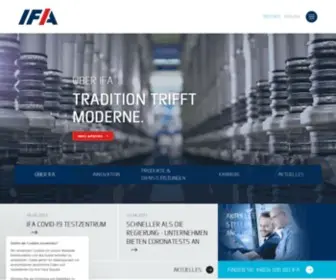 Ifa-Group.com(IFA) Screenshot