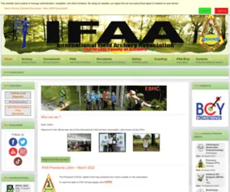 Ifaa-Archery.org(My site) Screenshot