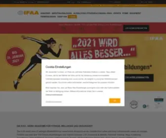 Ifaa.de(Fitnessakademie für Aus) Screenshot