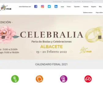 Ifab.org(Institución Ferial de Albacete) Screenshot